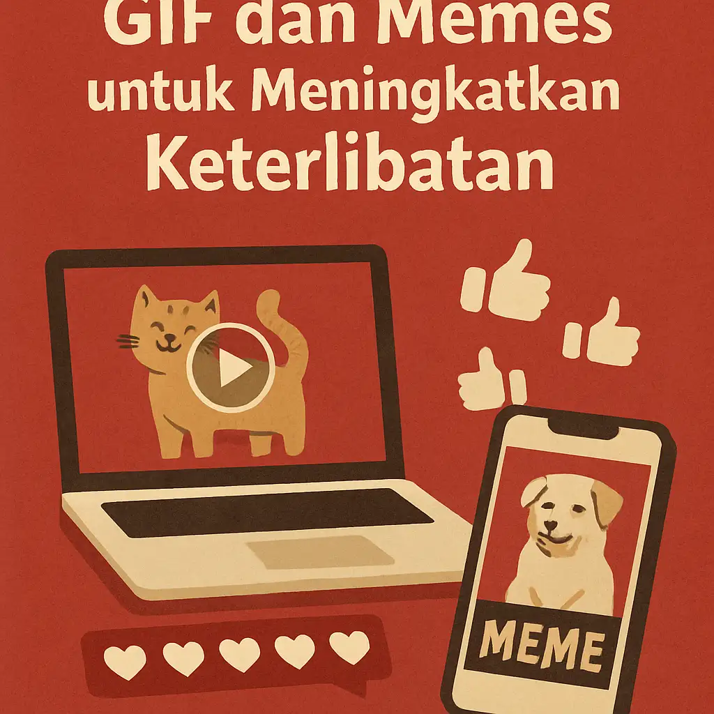 Menggunakan GIF dan Memes untuk Meningkatkan Keterlibatan