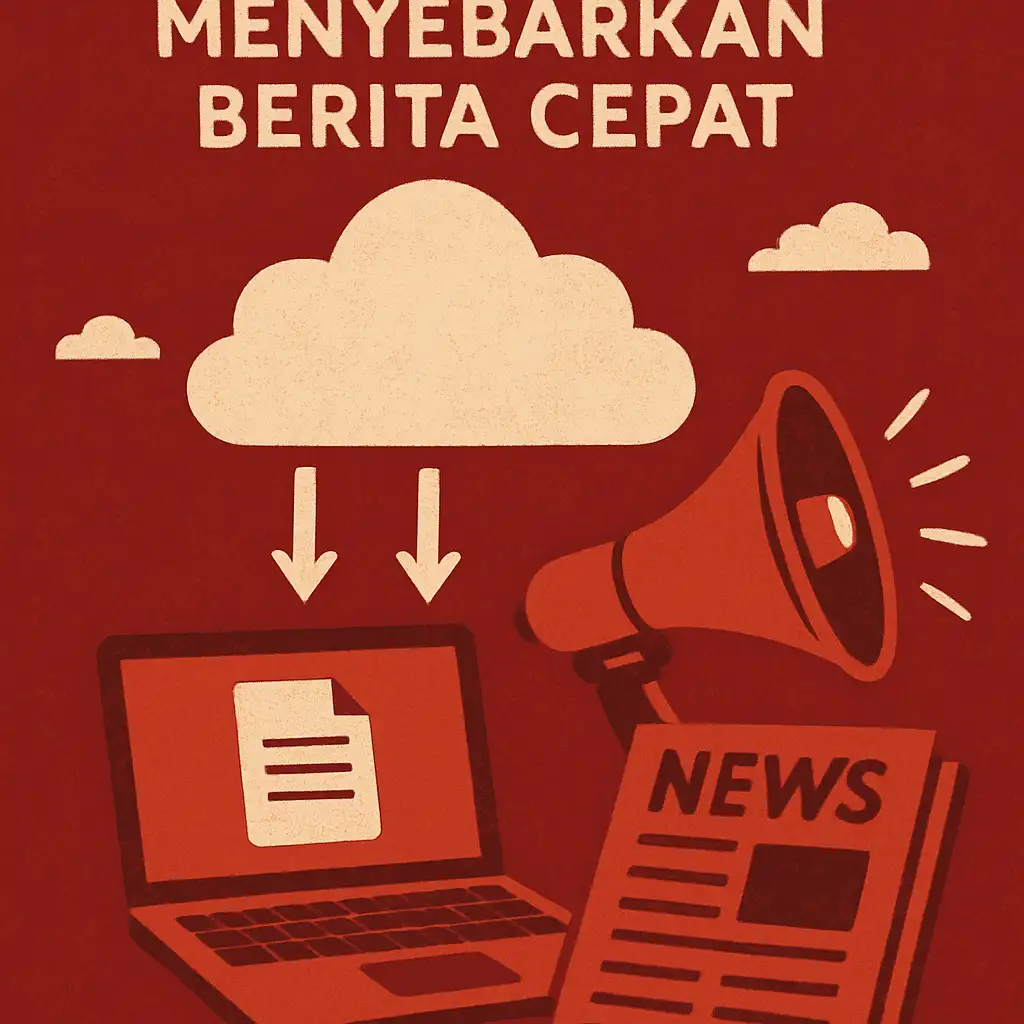 Menggunakan Teknologi Cloud untuk Menyebarkan Berita Cepat