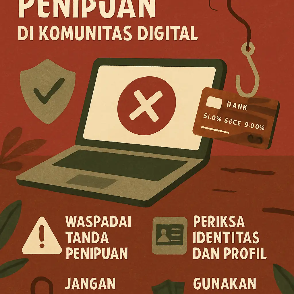 Bagaimana Menghindari Penipuan di Komunitas Digital